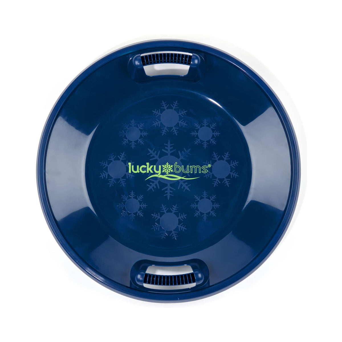 Lucky Bums Saucer Snow Sled for Winter Sledding, 25 Inch Diameter, Blue (Used)