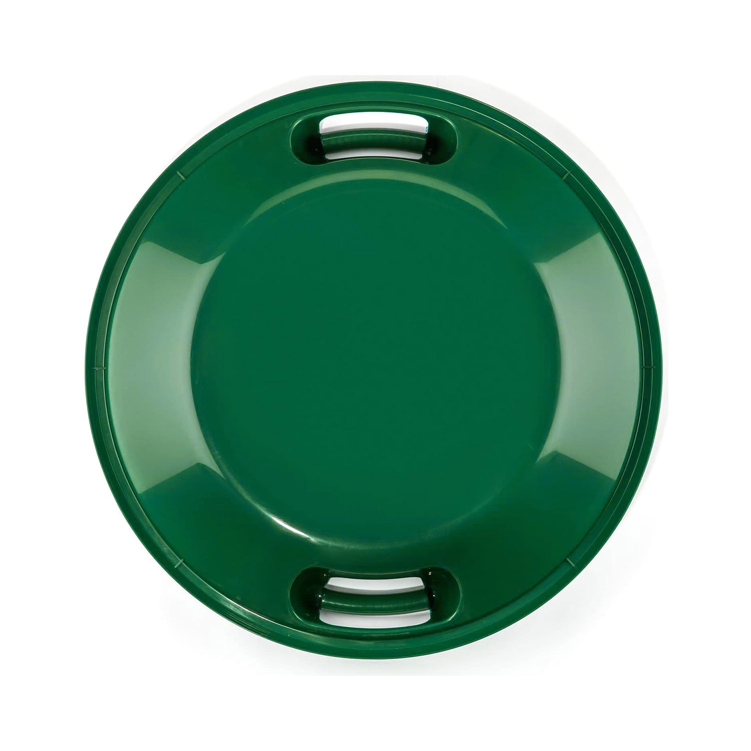 Lucky Bums Circular Saucer Snow Sled for Winter Sledding, 25" Diameter, Green - VMInnovations