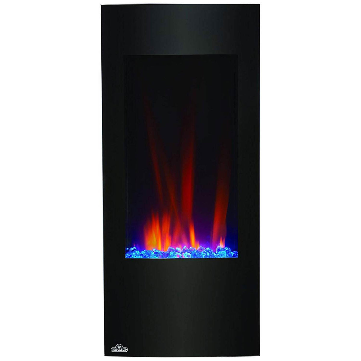 Napoleon 38 Inch Vertical Wall Mount Electric Fireplace w/ Remote (For Parts)
