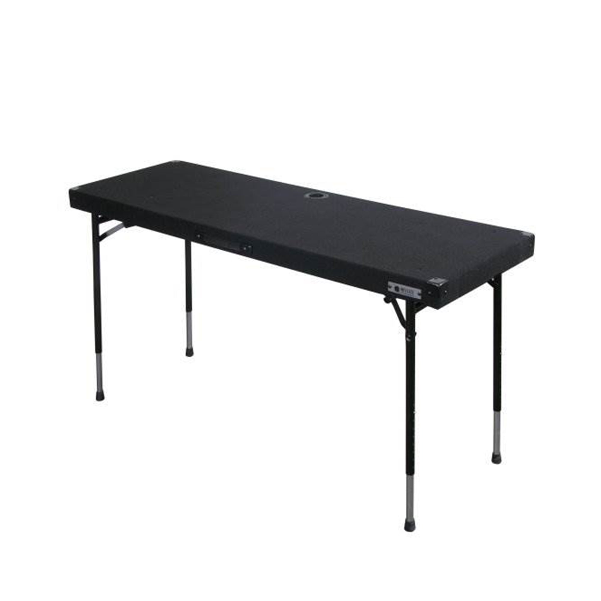 Odyssey CTBC2060 Portable Pro DJ Work Table w/ Adjustable Folding Legs (2 Pack) - VMInnovations