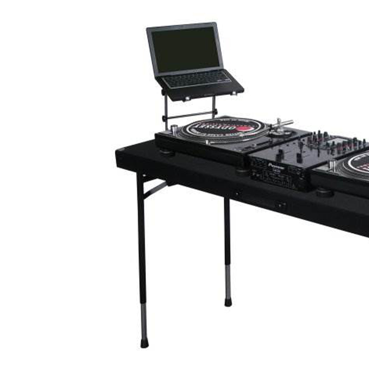 Odyssey CTBC2060 Portable Pro DJ Work Table w/ Adjustable Folding Legs (2 Pack)