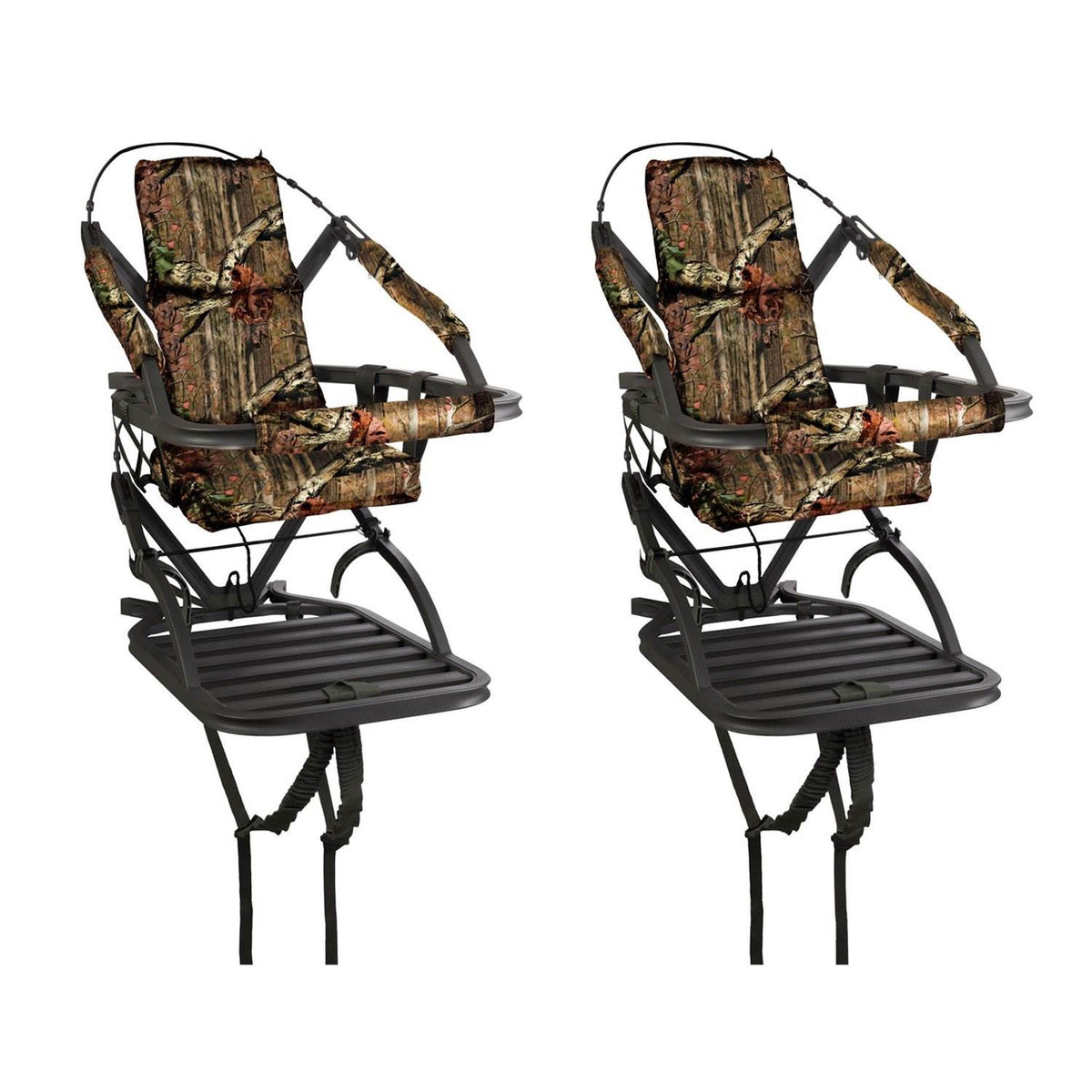 Summit Titan Self Climbing Portable Treestand Bow & Rifle Deer Hunting (2 Pack)
