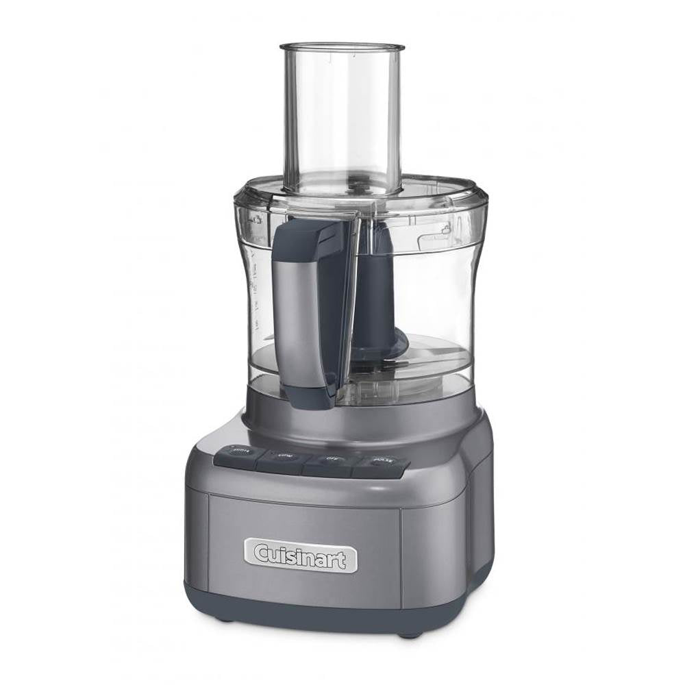 Cuisinart Elemental 8 Cup Food Processor, Gray (2 Pack) (Certified Refurbished) - VMInnovations