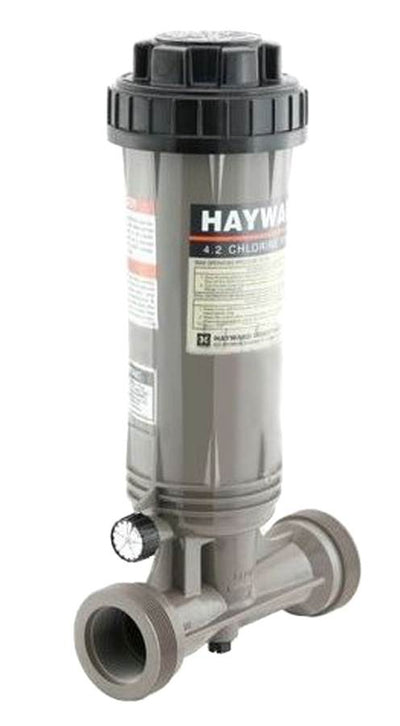 Hayward CL100 Automatic Pool In-Line Chemical Trichloro Chlorine Feeder (6 Pack)