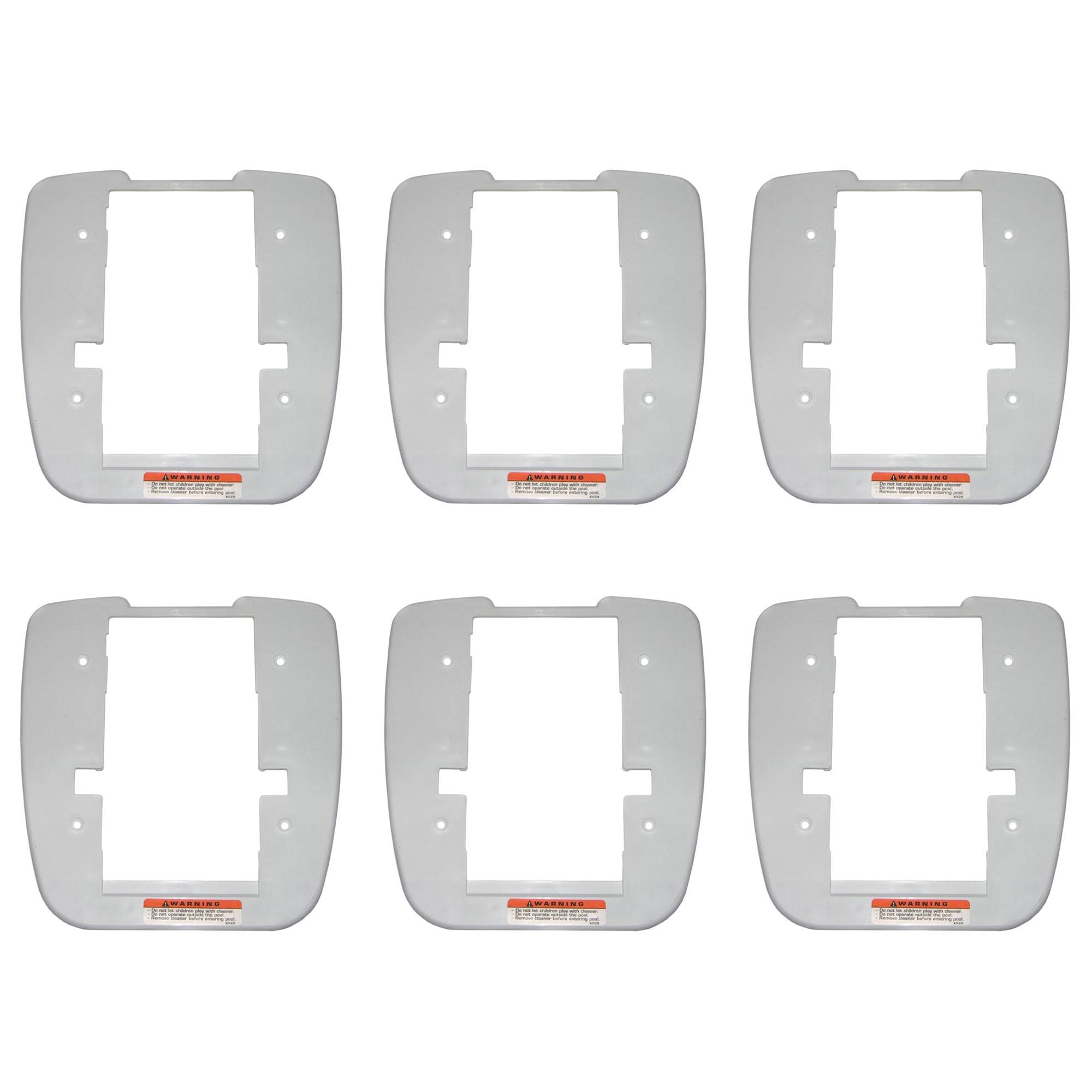 Hayward Navigator Suction Pool Cleaner 925 White Bumper Replacement (6 Pack)