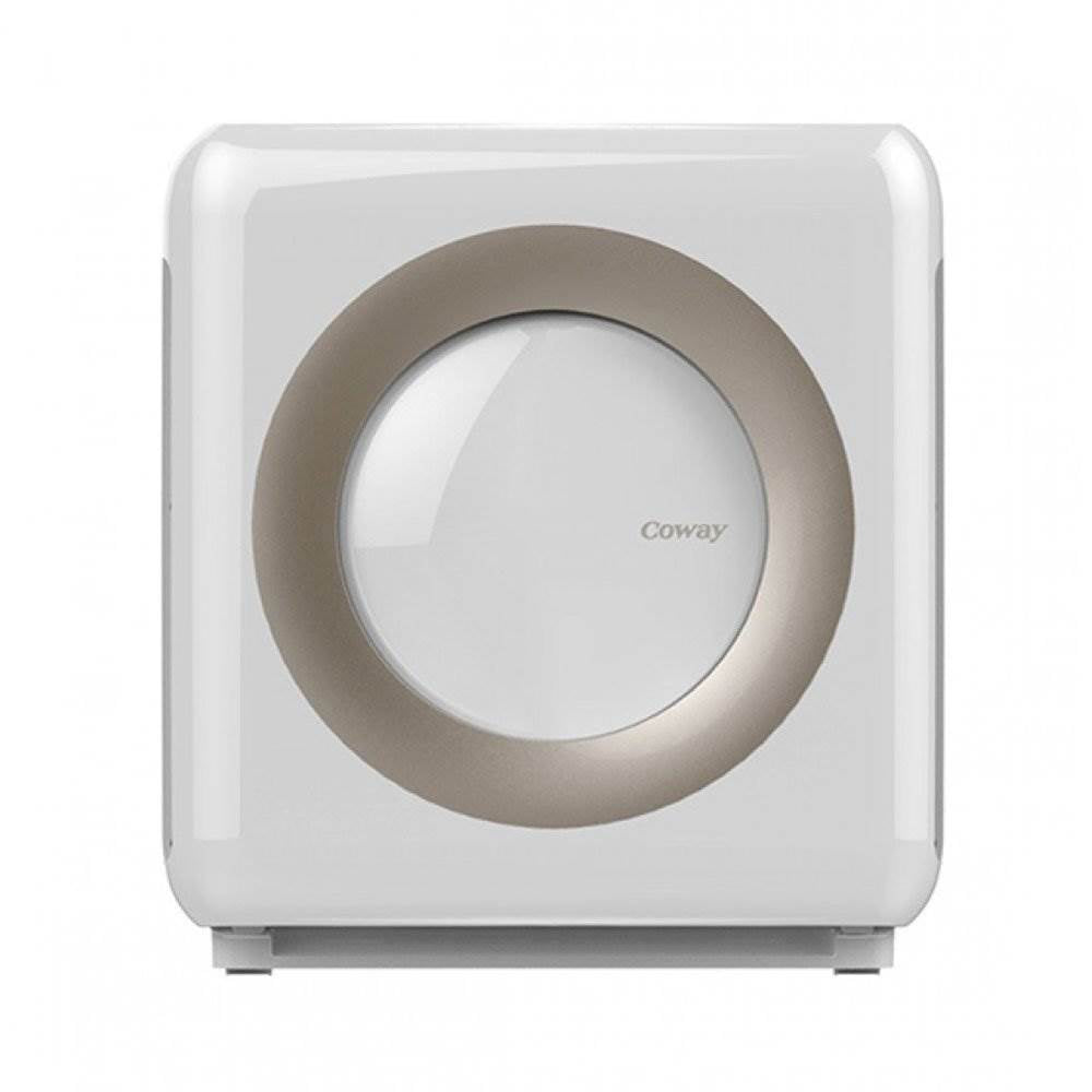 Coway Mighty 4 Stage Filtration Air Purifier w/ HEPA & Eco Mode, White (2 Pack)