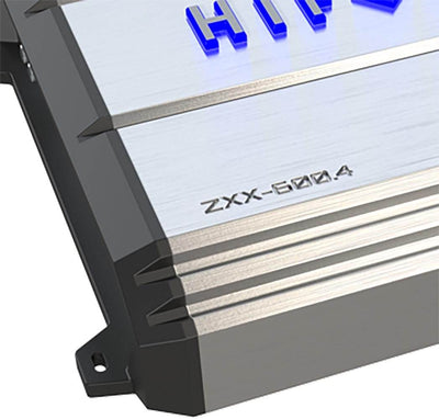 Hifonics ZXX-600.4 600 Watt 4 Channel Class A/B Bridgeable Amplifier (4 Pack)