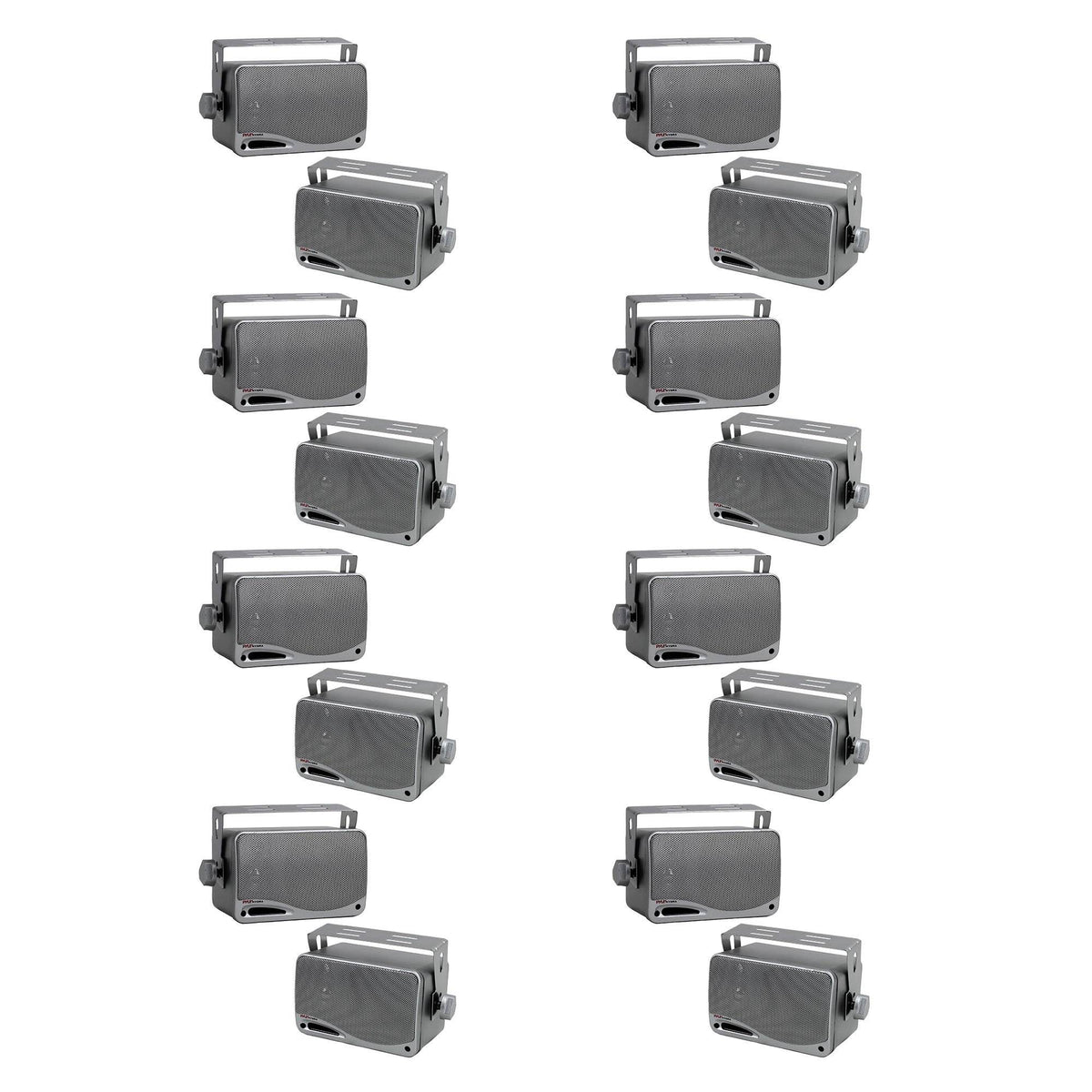 PYLE 3.5" 200W Marine Audio Water Proof Mini-Box Speaker System (16 Speakers)