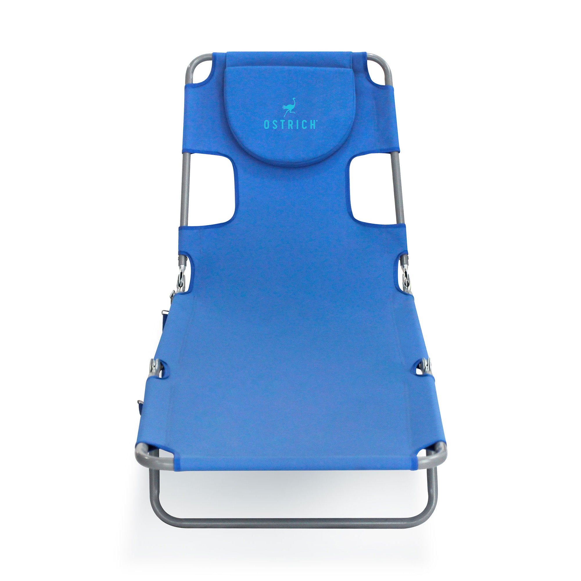 Ostrich Chaise Lounge Folding Portable Poolside Beach Chair (For Parts)