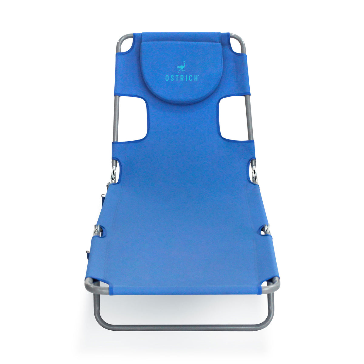 Ostrich Chaise Lounge Folding Portable Poolside Beach Chair (For Parts)