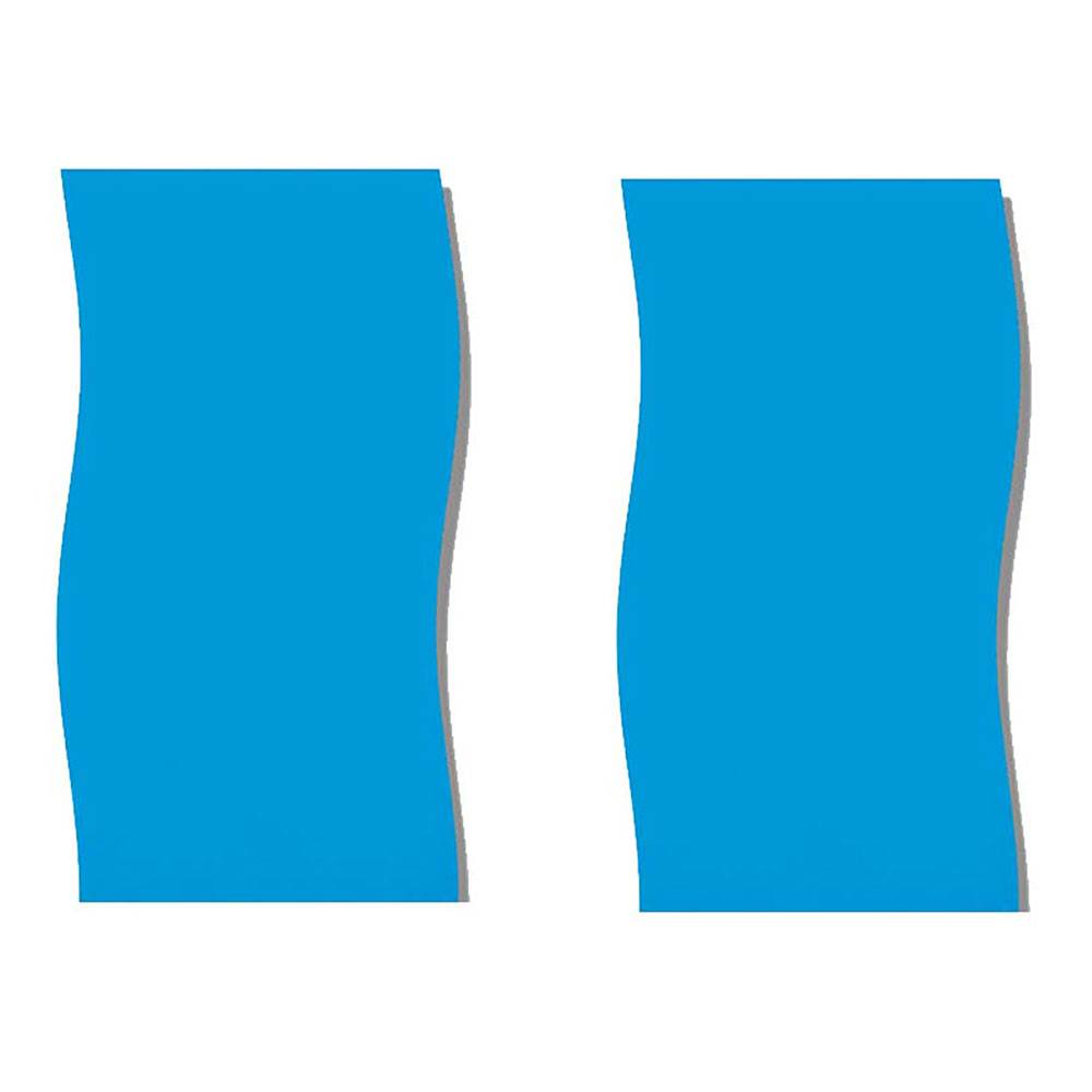 Swimline 21' Blue Round Above Ground Swimming Pool Overlap Liner (2 Pack)