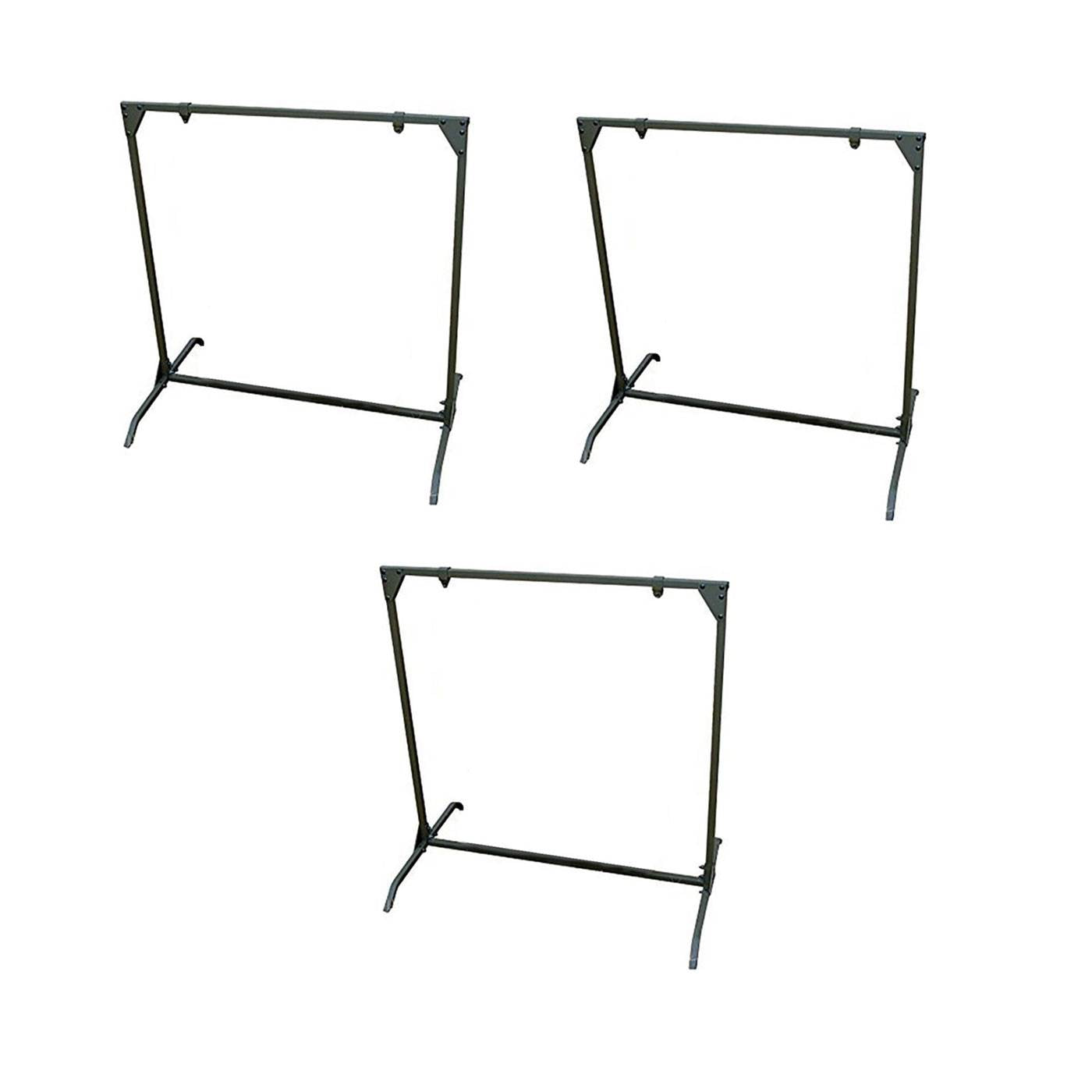 HME Products Bowhunting Archery Range Practice Shooting Target Stand (3 Pack) - VMInnovations