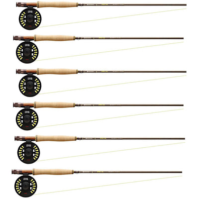 Redington 490 4 Weight Path II Outfit Classic Angler Fly Fishing Rod (6 Pack)
