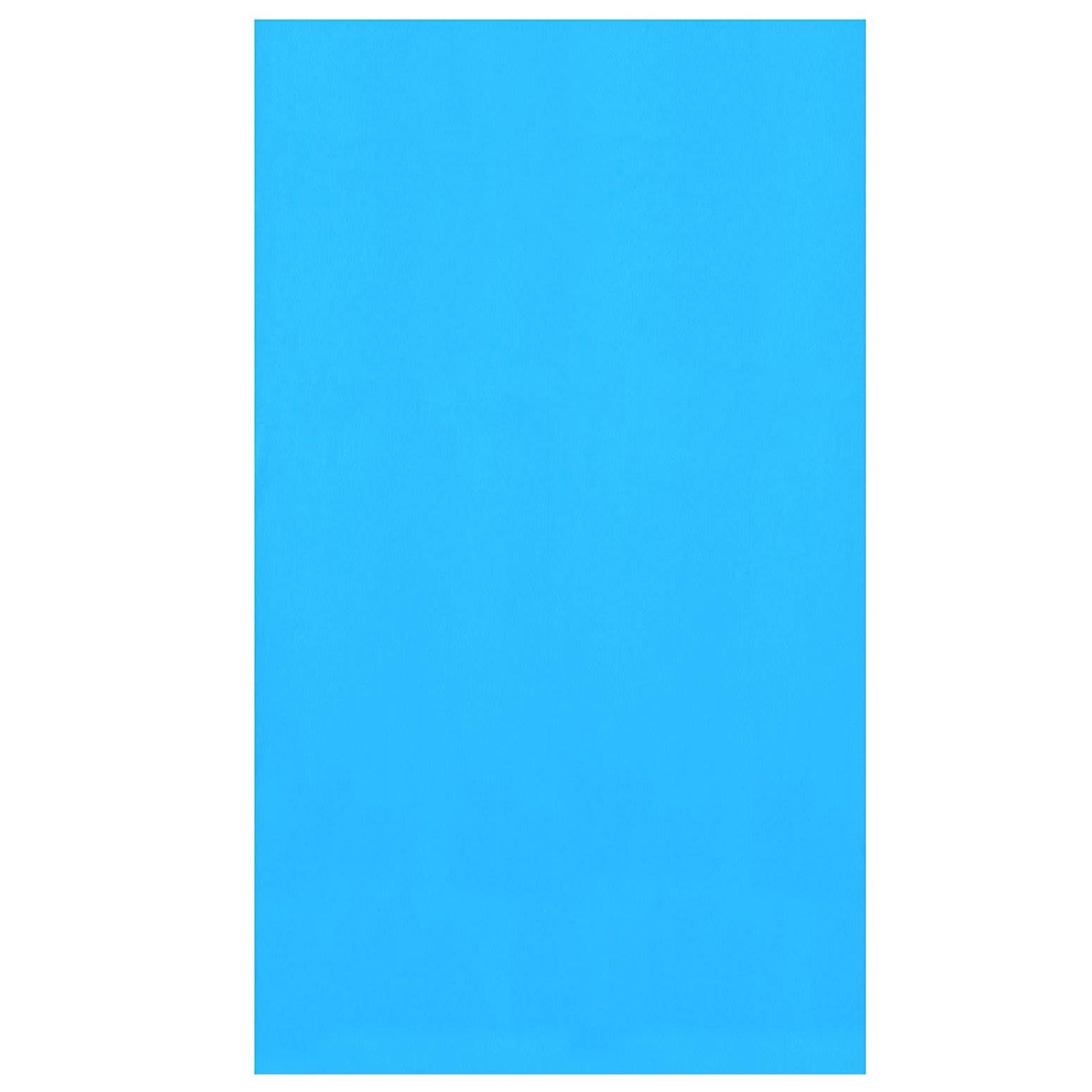 Swimline 15 Foot Blue Round Above Ground Swimming Pool Overlap Liner (2 Pack)