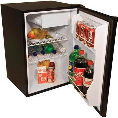 Haier 2.7 Cubic Feet Energy Star Rated Compact Refrigerator, Black (2 Pack)