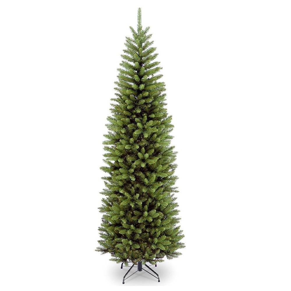 National Tree 7.5' Kingswood Pencil Artificial Christmas Tree (For Parts)