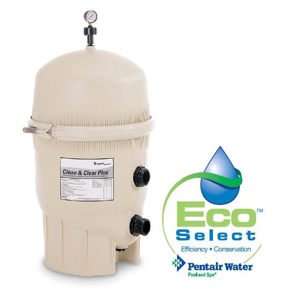 PENTAIR 160340 CCP320 Clean & Clear Plus Cartridge Inground Swimming Pool Filter