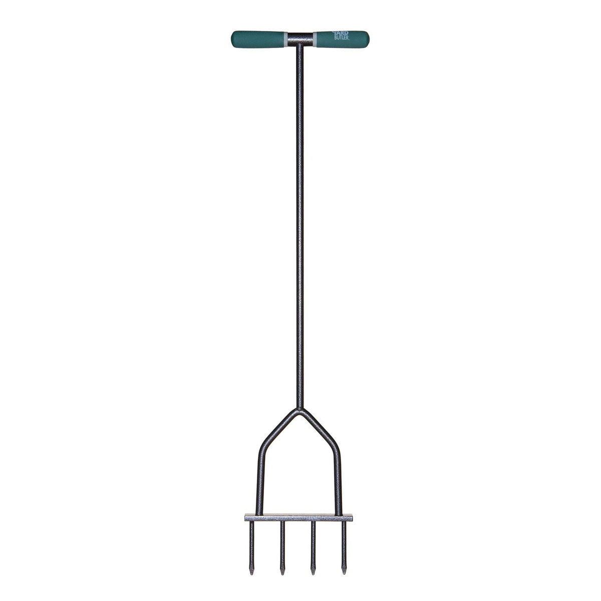 Yard Butler Inch Steel Manual Grass Sod Lawn Care Spike Aerator Tool (Open Box)