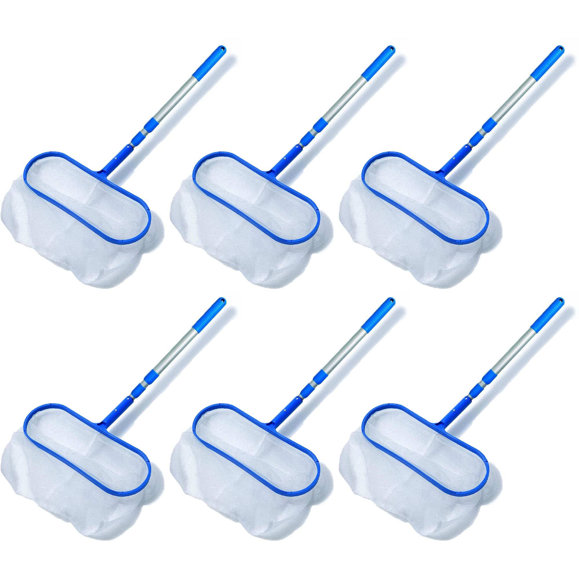 Hydrotools Promotional 4 foot Telescopic Pole Debris Spa Pool Rake (6 Pack) - VMInnovations