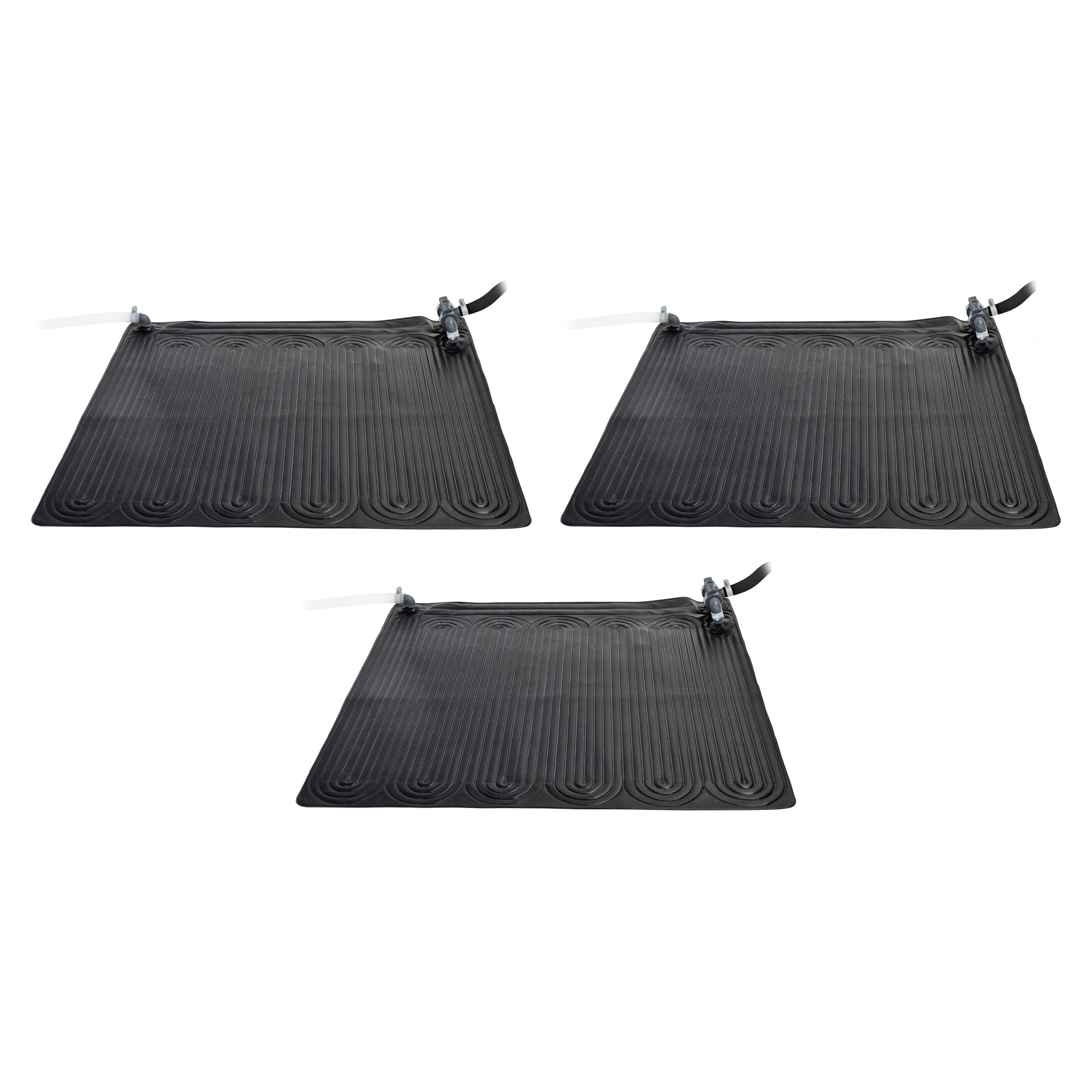INTEX Solar Water Heater Mat for Above Ground Swimming Pool, Black (3 Pack)