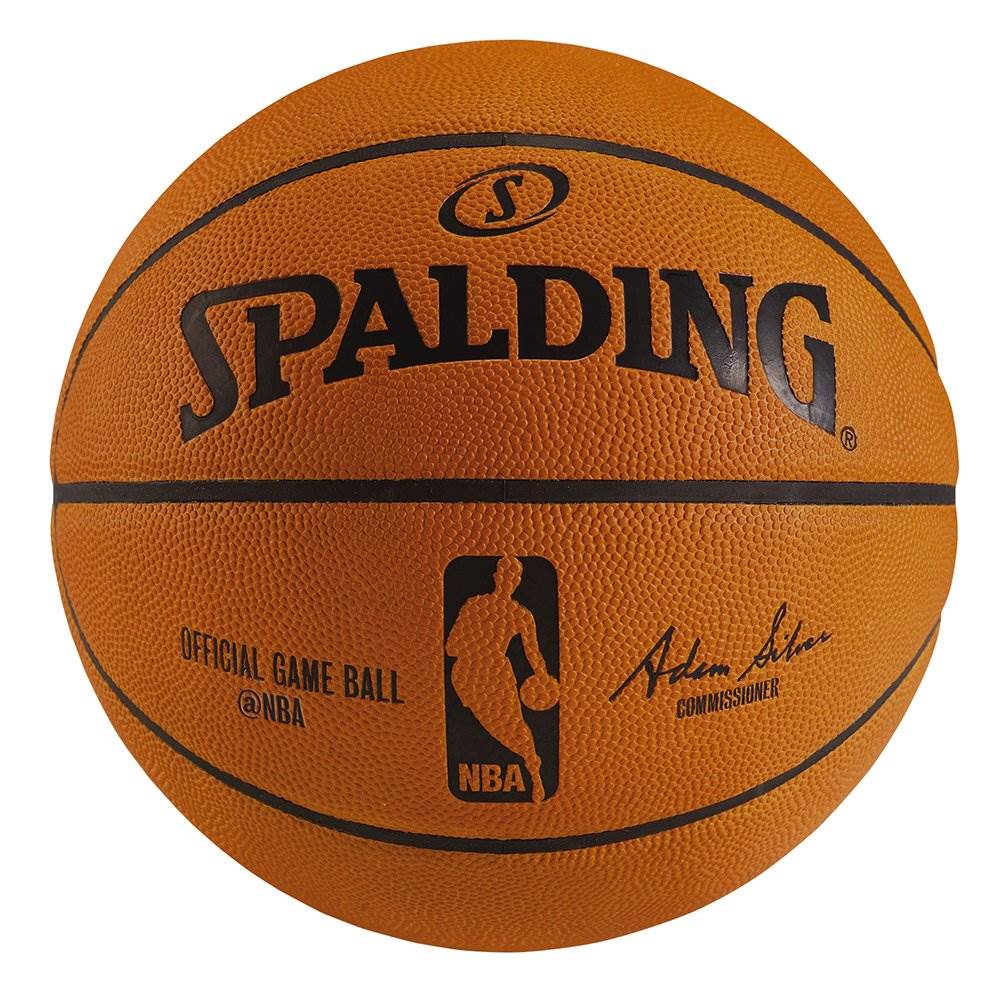 Spalding Full Grain Leather 8 PSI NBA Official Game Ball Full Size Basketball