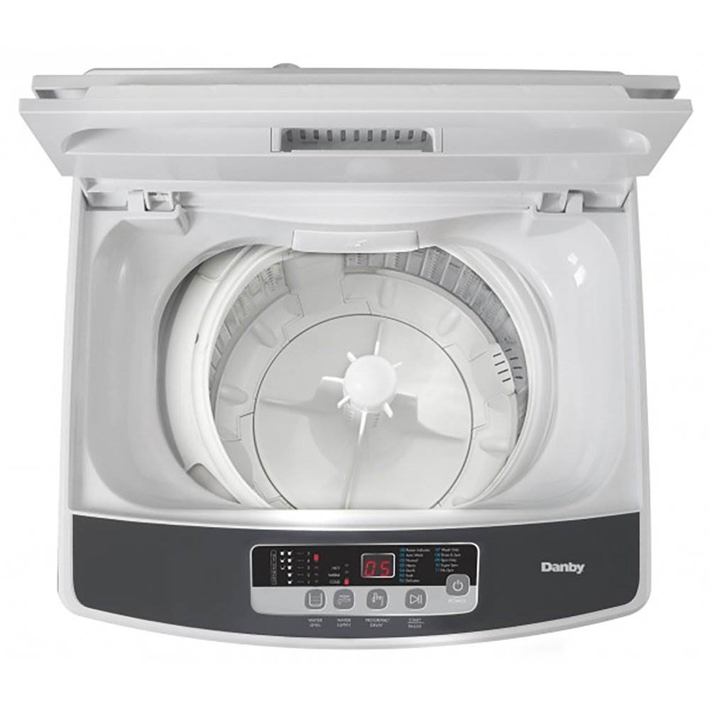 Danby 9.9 lb Portable Compact Laundry Electric Washing Machine, White (2 Pack)