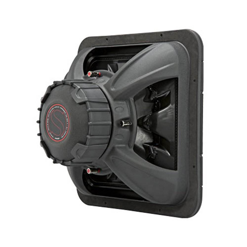 Kicker L7R 10 Inch 1000W Max Power 2 Ohm DVC Square Car Audio Subwoofer (3 Pack)