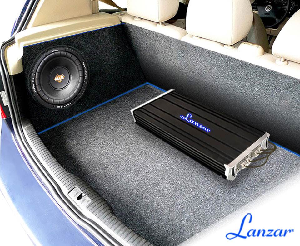 2) New LANZAR MAXP154D 15" 4000W Car Audio Subwoofers/Subs Power Woofers DVC