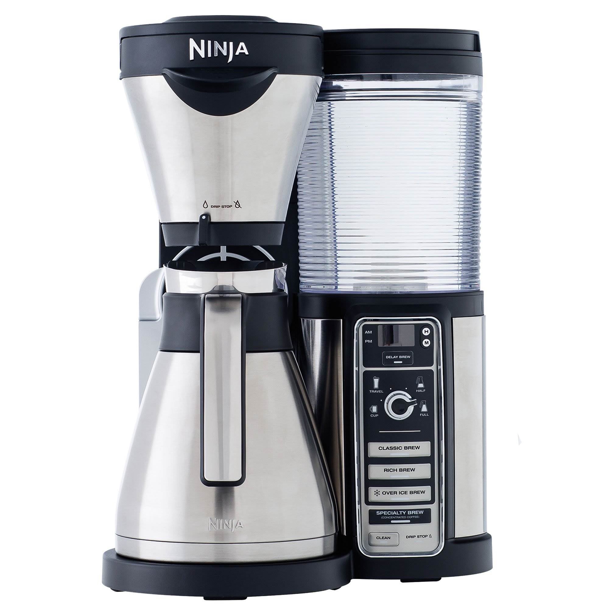 Ninja Coffee Bar Brewer with Carafe and Raising the Coffee Bar Recipe Book Guide