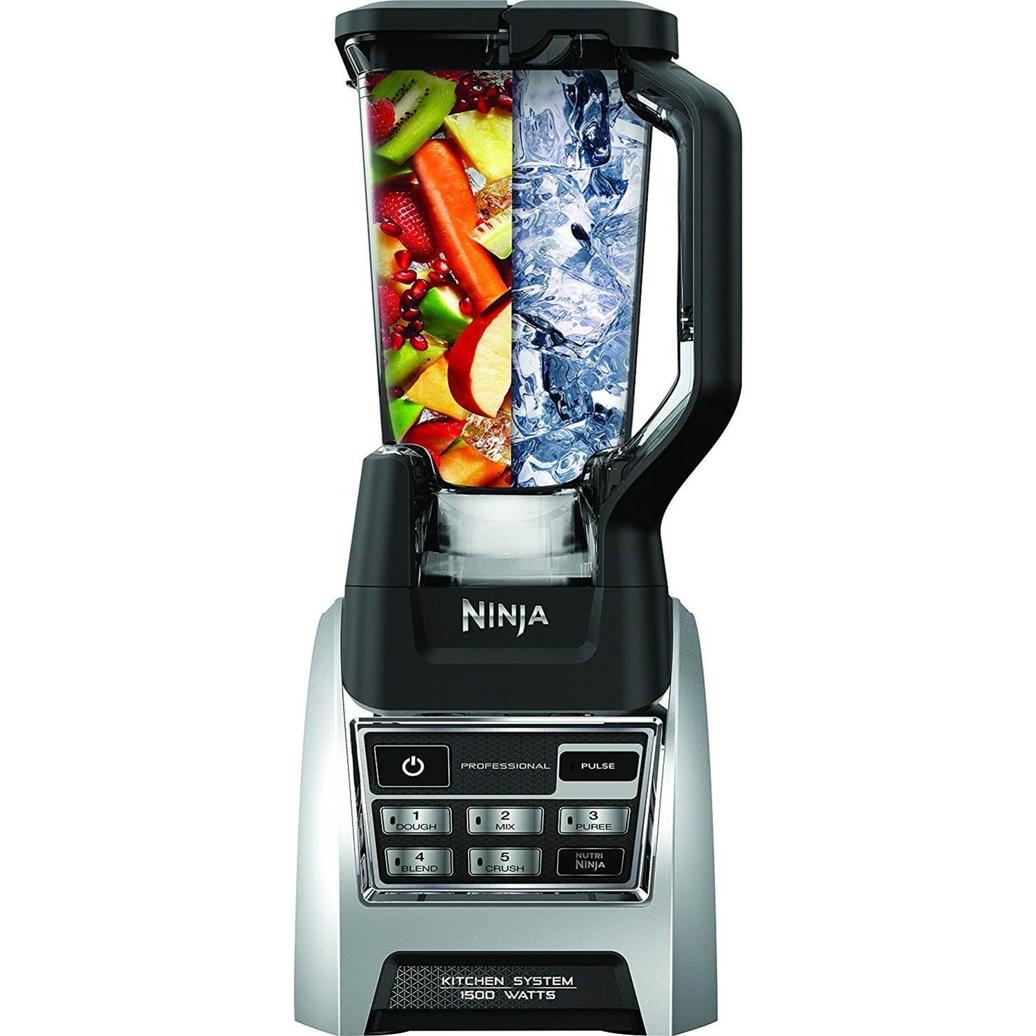 Ninja 1500W 72 Ounce Powerful Professional Kitchen Blender System with Cookbook