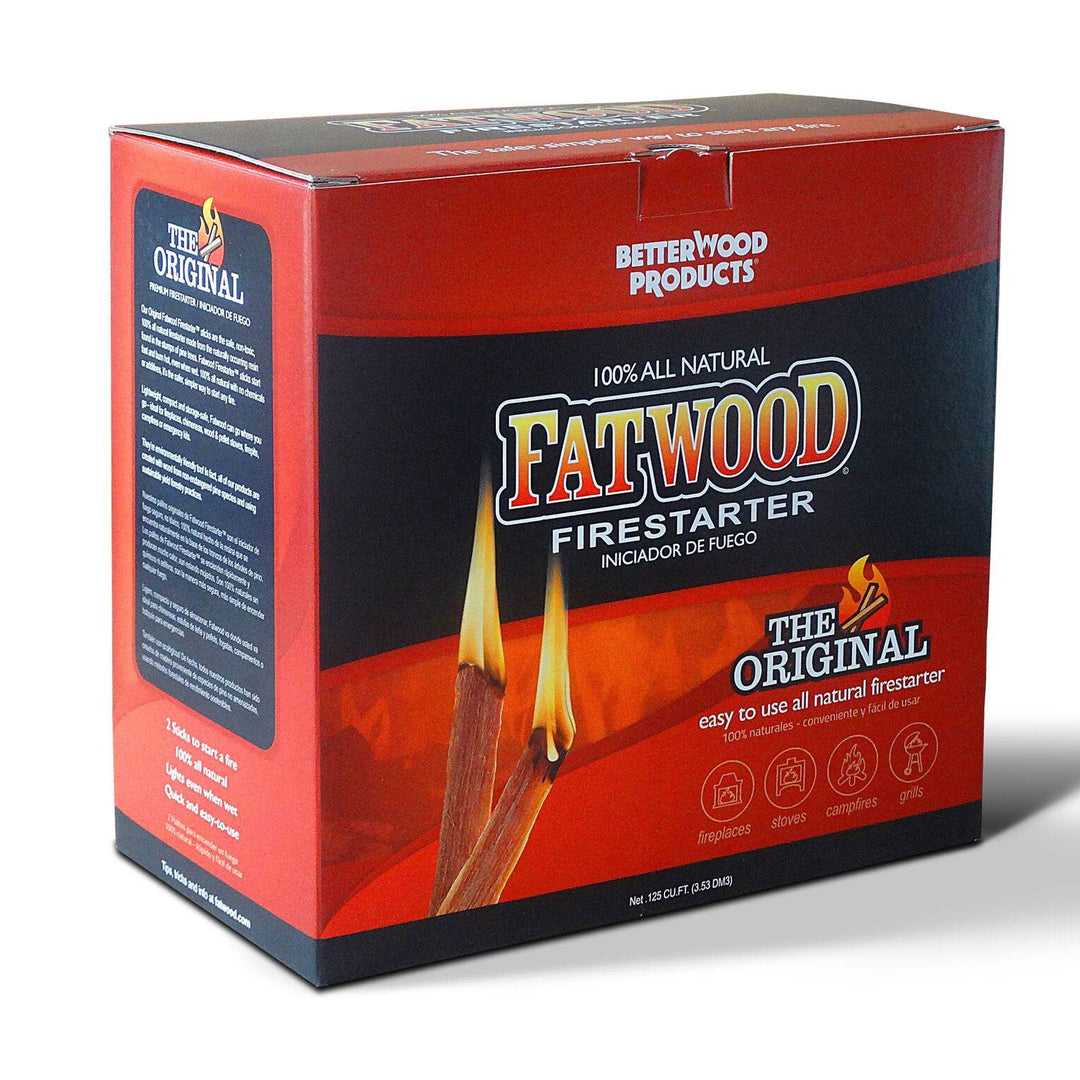 Betterwood 9910 Fatwood 10 Pound Firestarter & Natural Pine 5 Pound Firestarter - VMInnovations