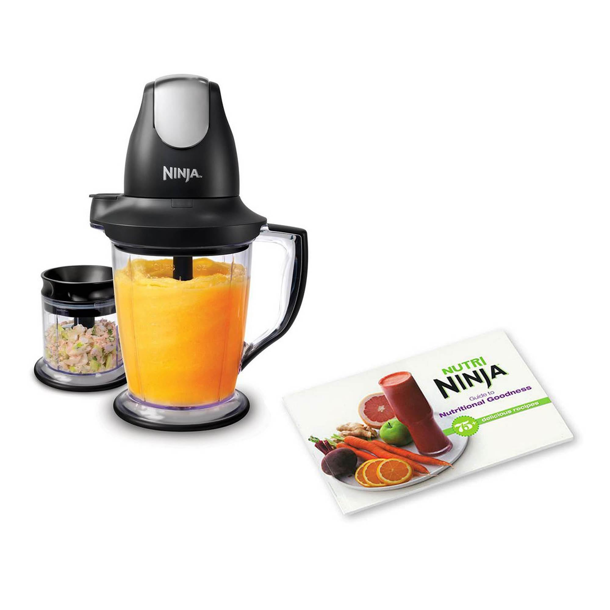 Ninja Master Prep 450W Pulse Blender Processer & Nutritional Goodness Cook Book