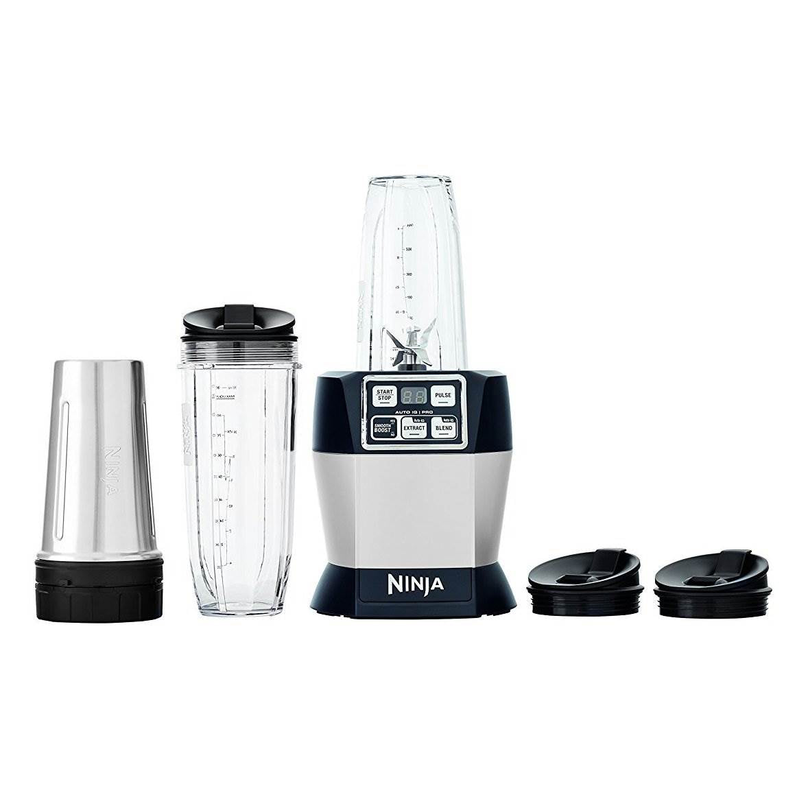 Nutri Ninja Auto iQ Complete Blender System & Nutritional Goodness Cook Book