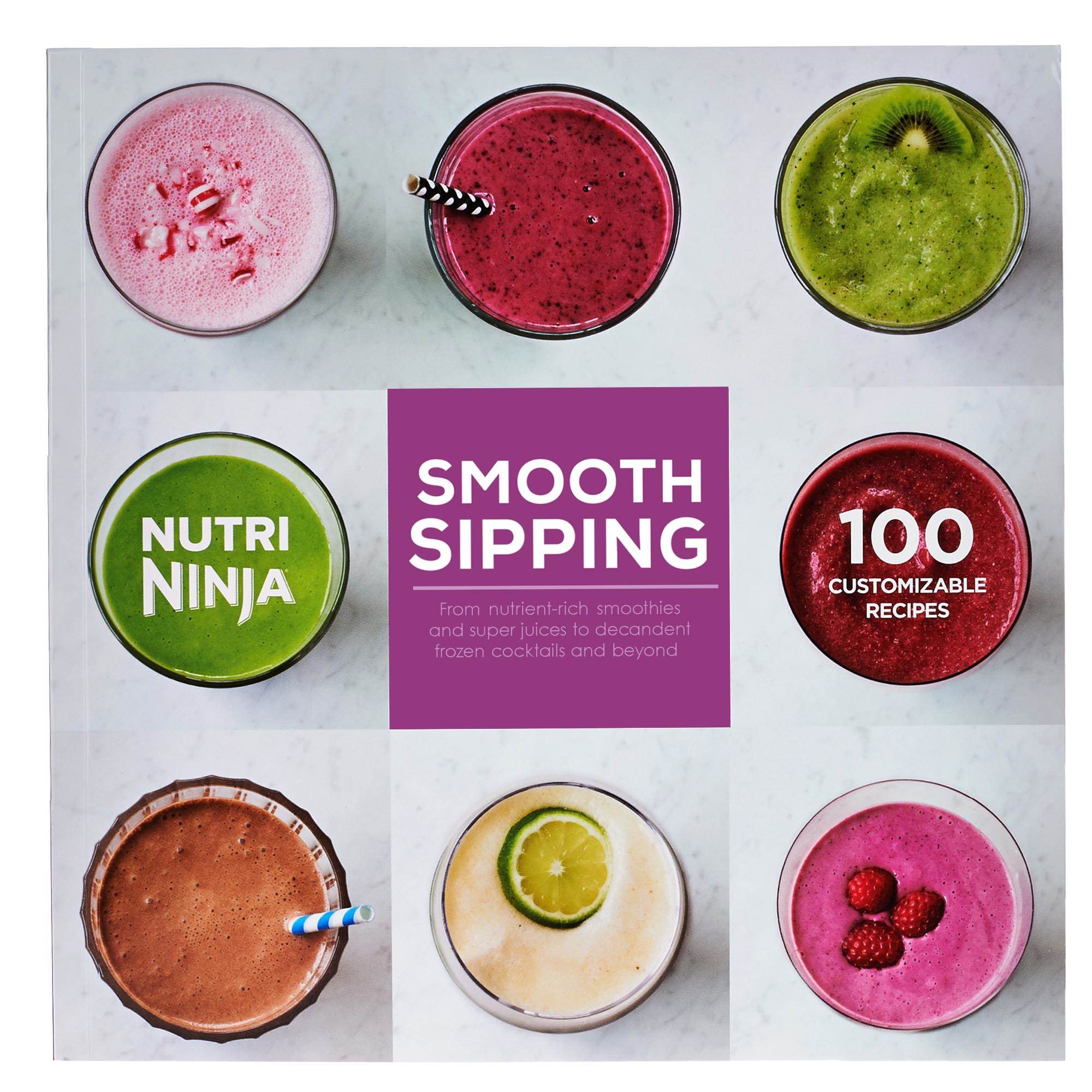 Ninja Nutri Ninja Nutri Bowl Duo Auto-IQ Blender with 2 Cups & 100 Recipe Book