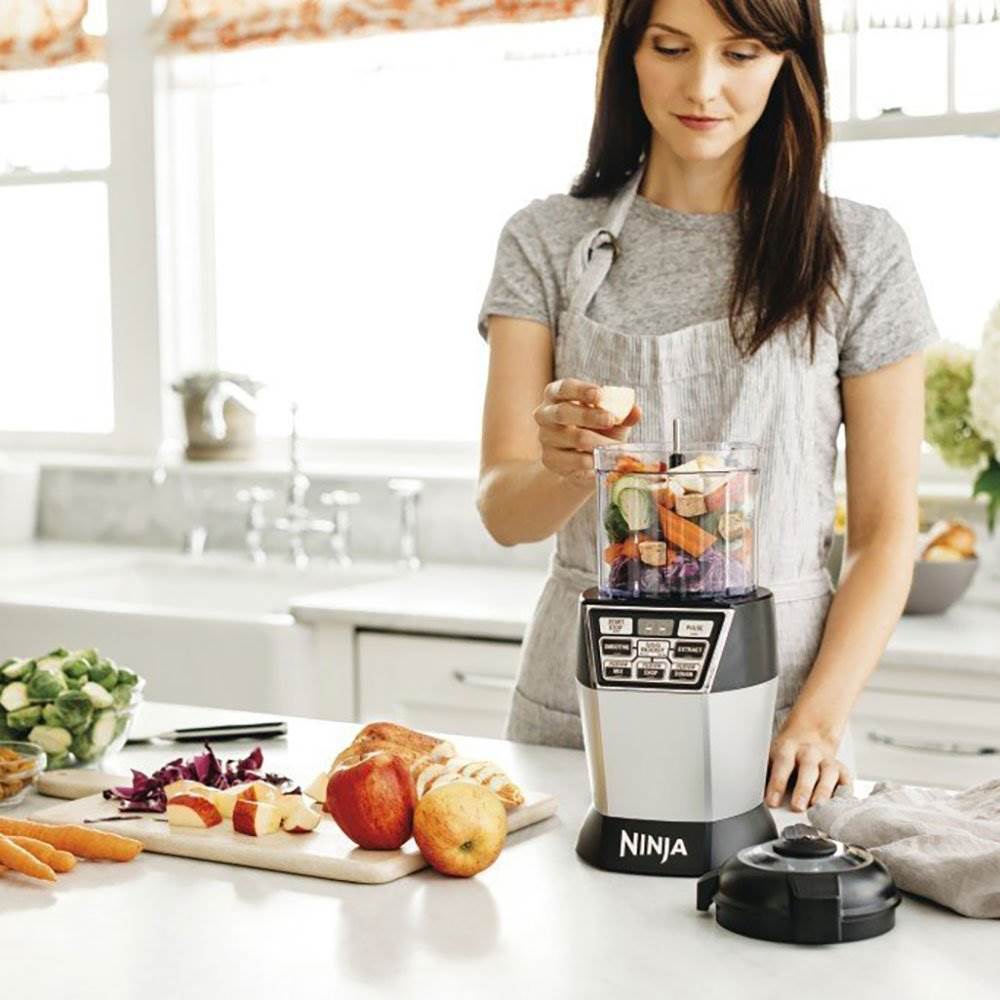 Ninja Nutri Ninja Nutri Bowl Duo Auto-IQ Blender with 2 Cups & 100 Recipe Book