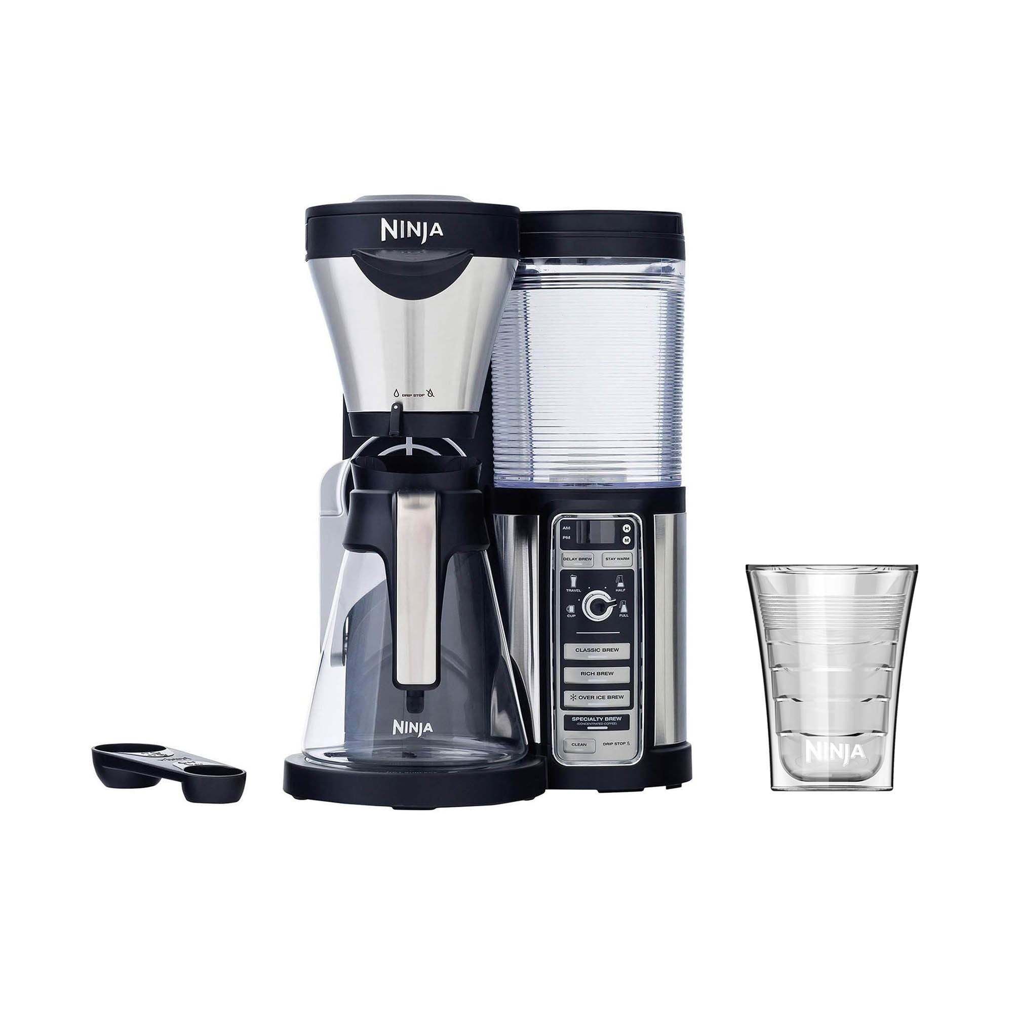 Ninja Coffee Bar Machine Maker with 43 Oz Glass Carafe & 14 Oz Insulated Cup