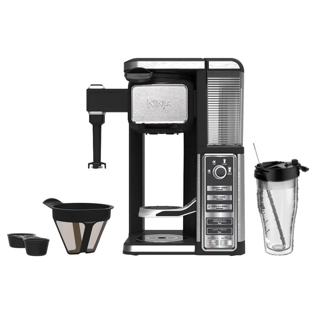 Ninja Coffee Bar Single-Serve Coffee Machine System & 14 Ounce Insulated Cup