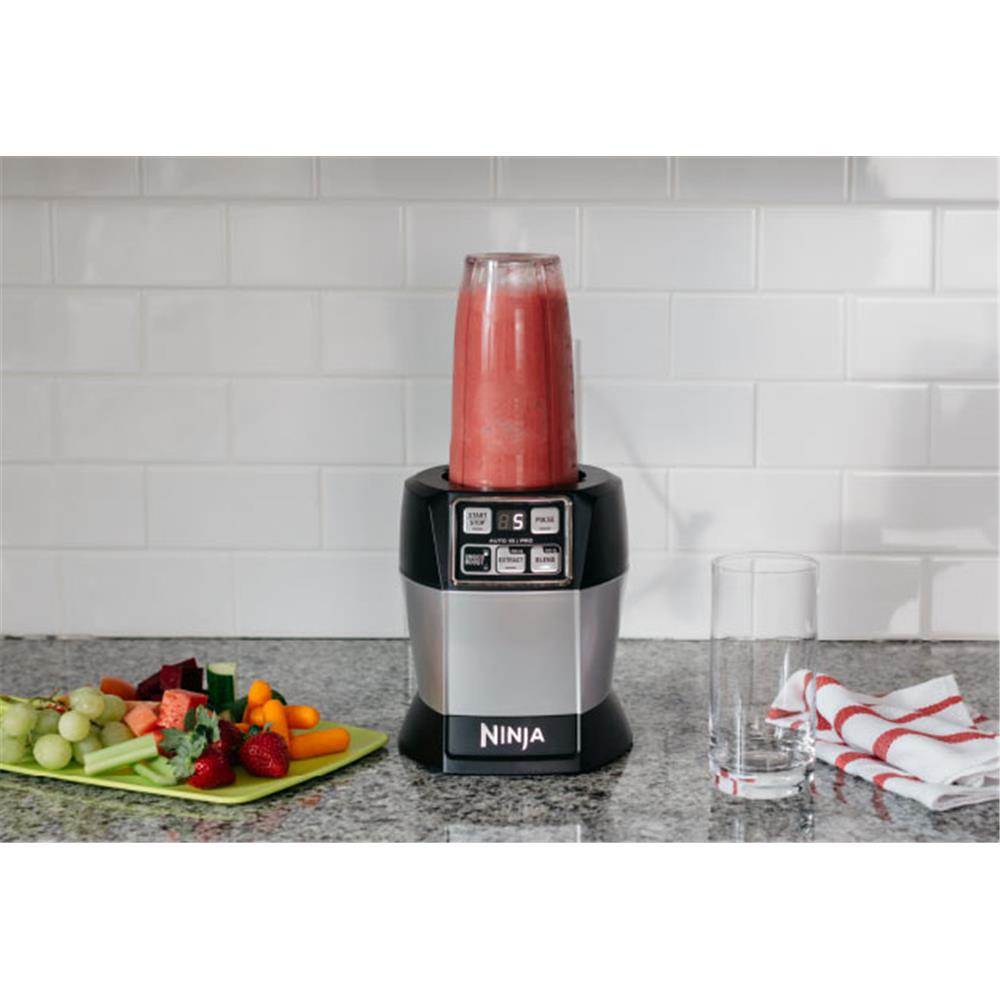 Nutri Ninja Auto iQ Pro Complete Blender System & Ninja 100 Recipe Smoothie Book - VMInnovations