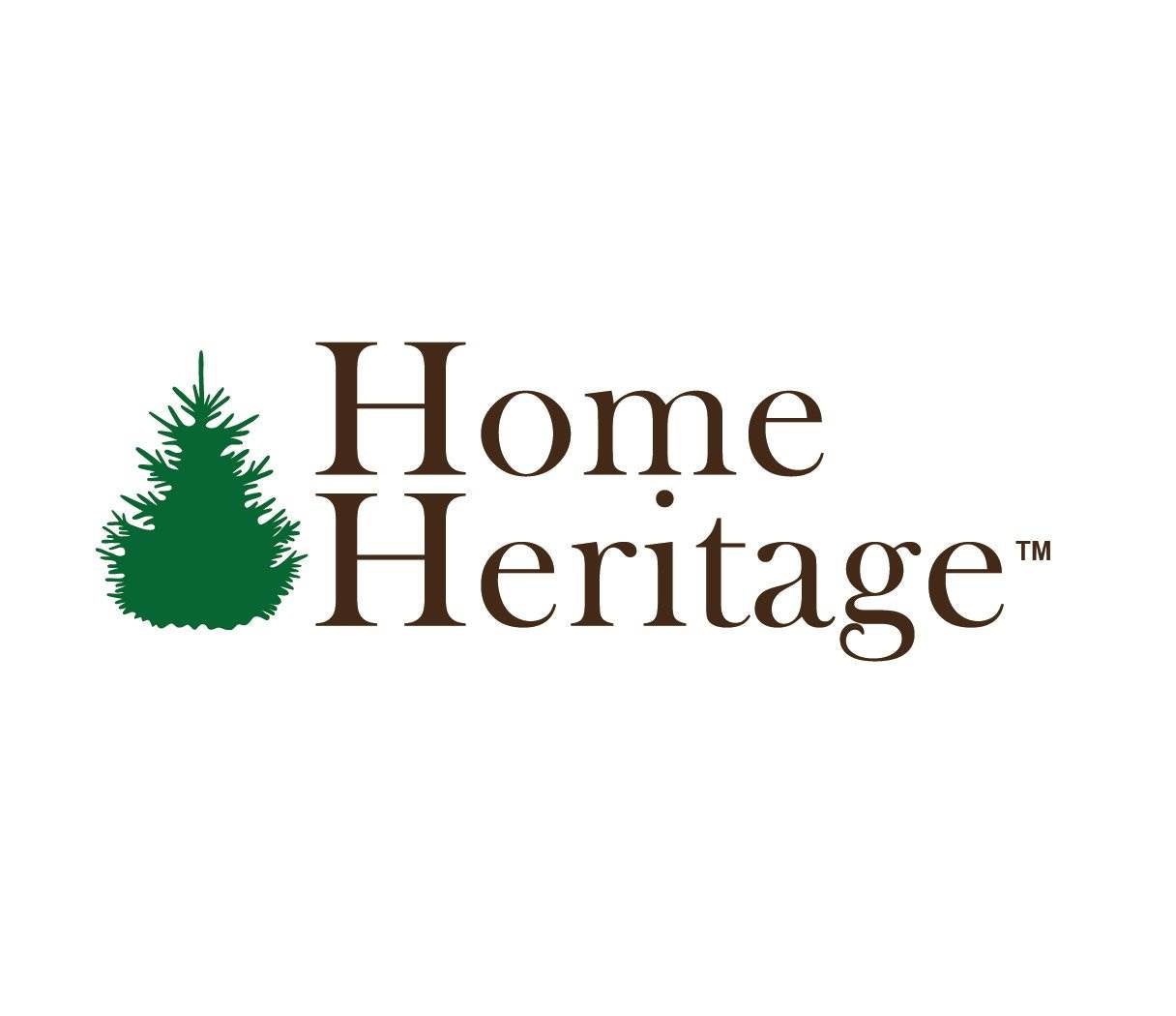 Home Heritage 7 Foot Cascade Cashmere Pre Lit Christmas Tree and Storage Bag