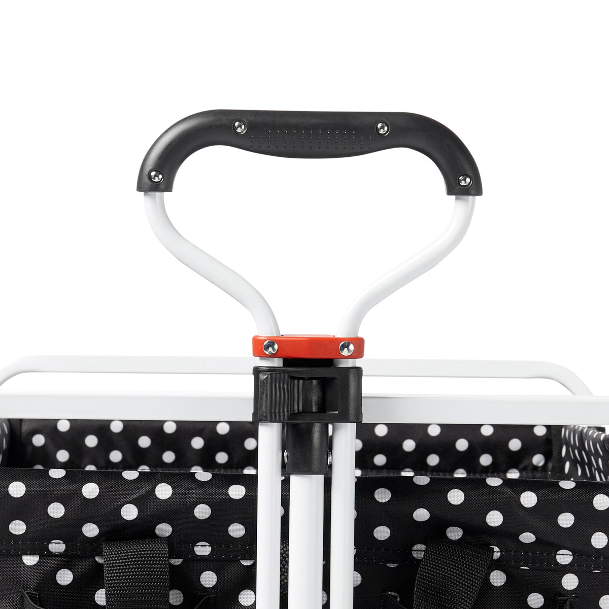 Mac Sports All Terrain Folding Multi Utility Beach Wagon, Black Dots (Used)