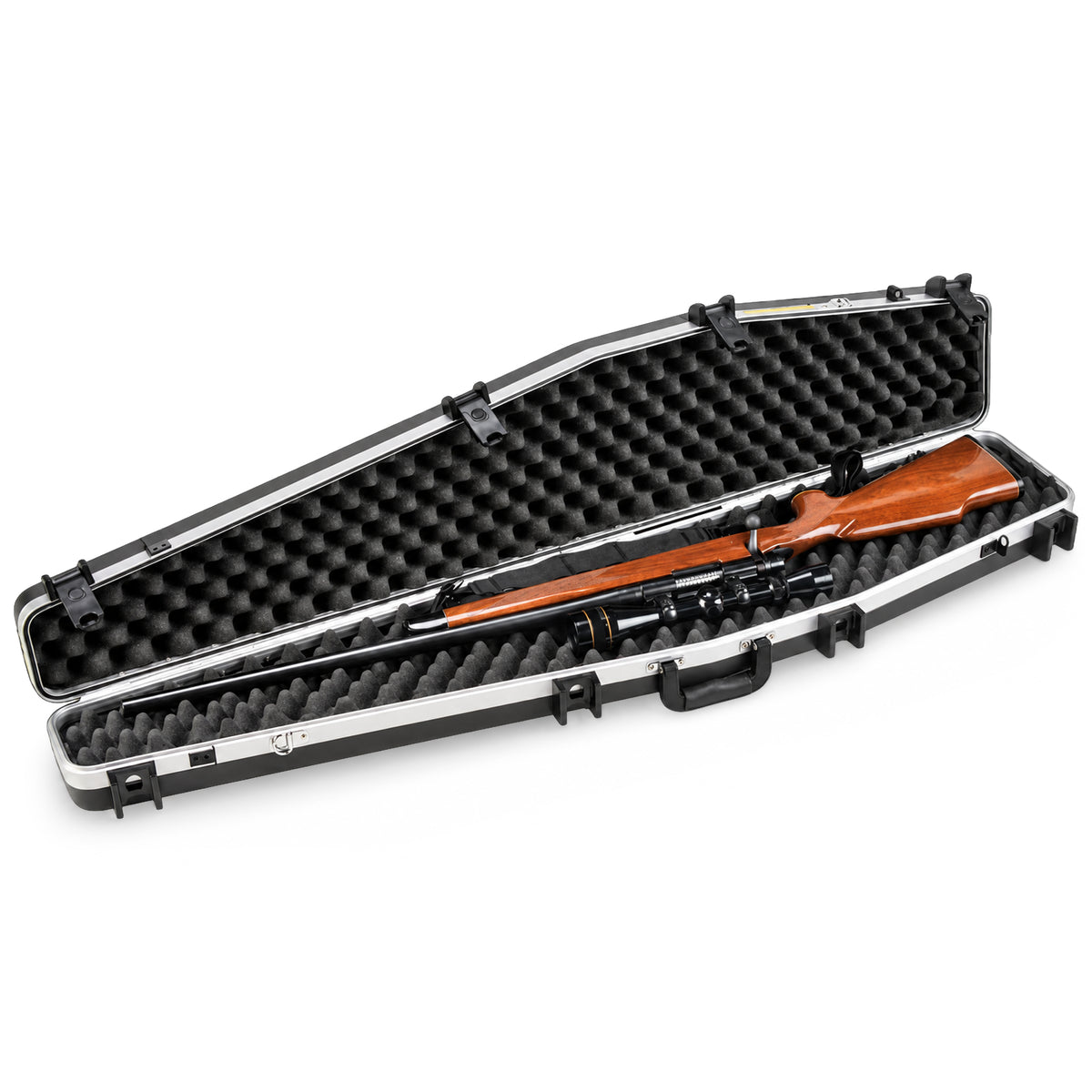 SKB Cases 2SKB-4900 Hard Plastic Exterior ATA Single 48 Inch Scoped Rifle Case (Refurbished) - VMInnovations