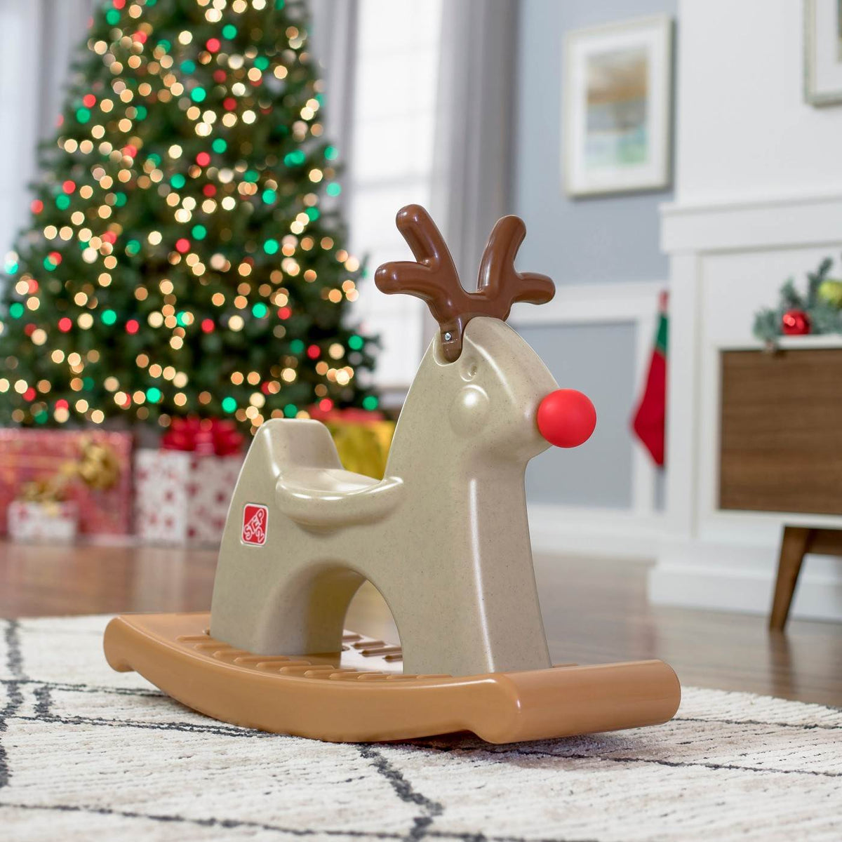 Step2 Baby Child My First Christmas Tree & Rudolph the Rocking Reindeer Toy