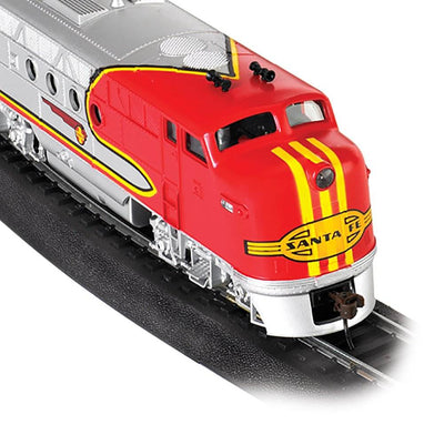Bachmann HO Scale Battery Rail Express & Electric Santa Fe Flyer Train Sets