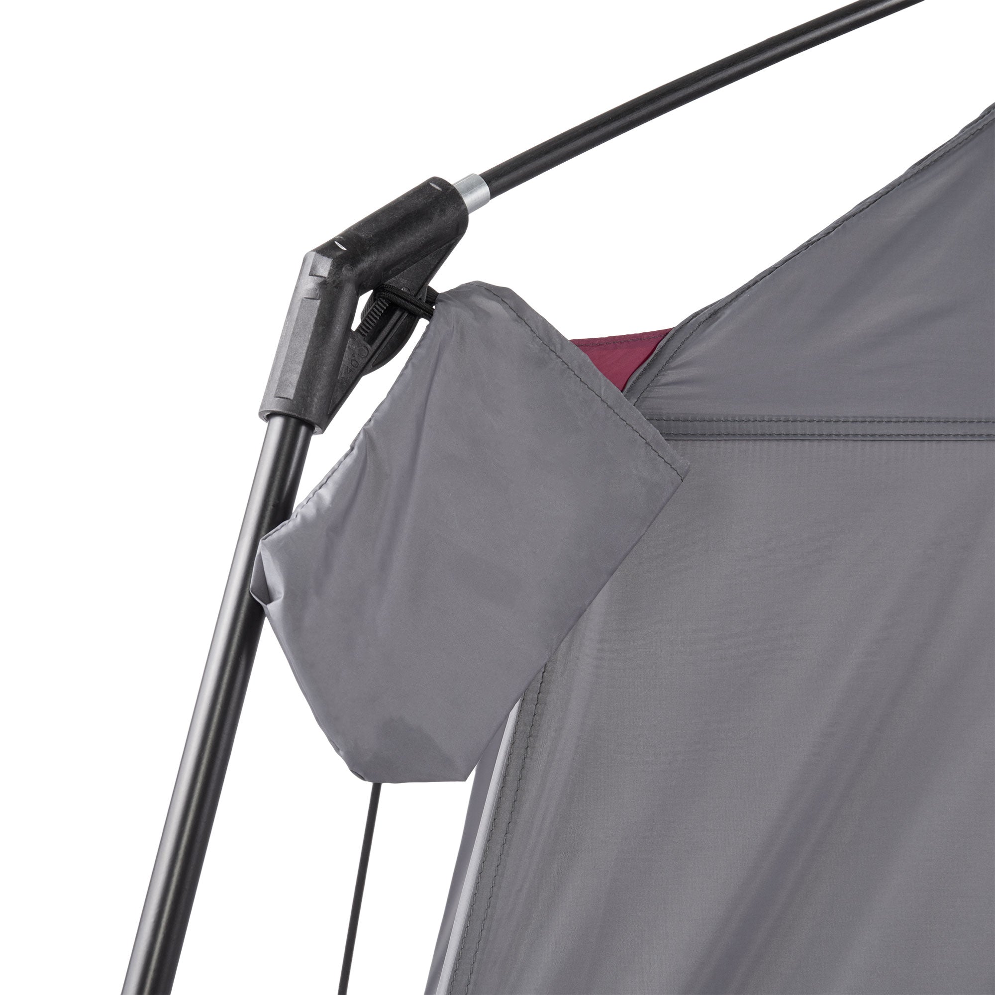 CORE Straight Wall 14 x 10 Foot 10 Person Cabin Tent with 2 Rooms & Rainfly, Red