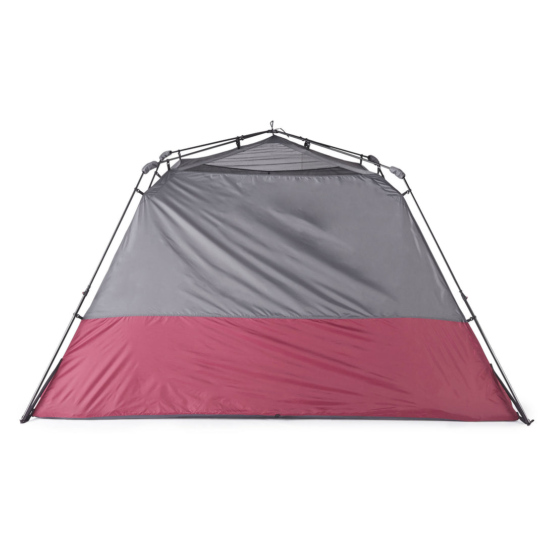 CORE 11 x 9 Foot 6 Person Cabin Tent with Air Vents and Loft, Red (For Parts) - VMInnovations