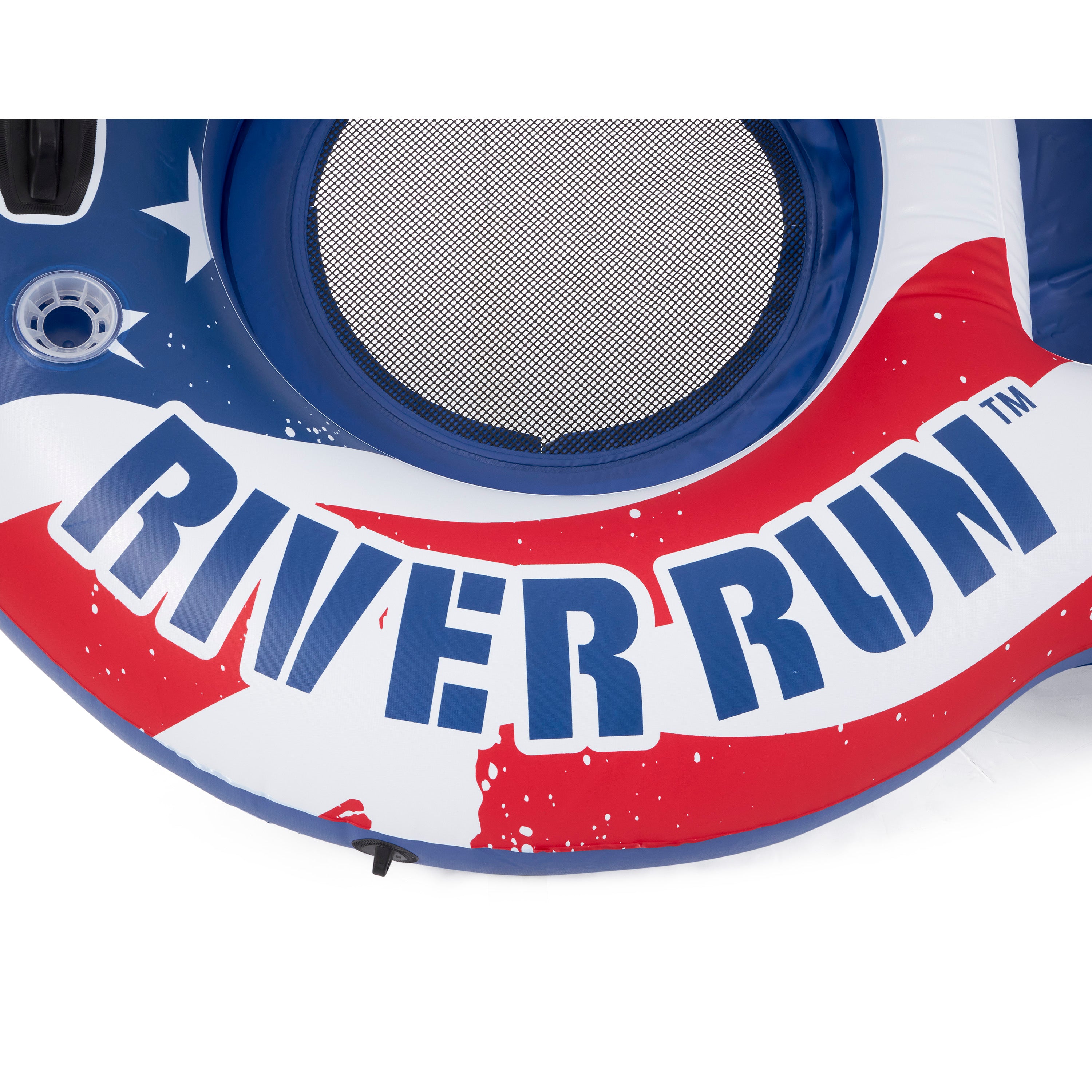 Intex 56855VM Inflatable American Flag 2 Person Pool Float with Cooler (2 Pack) - VMInnovations