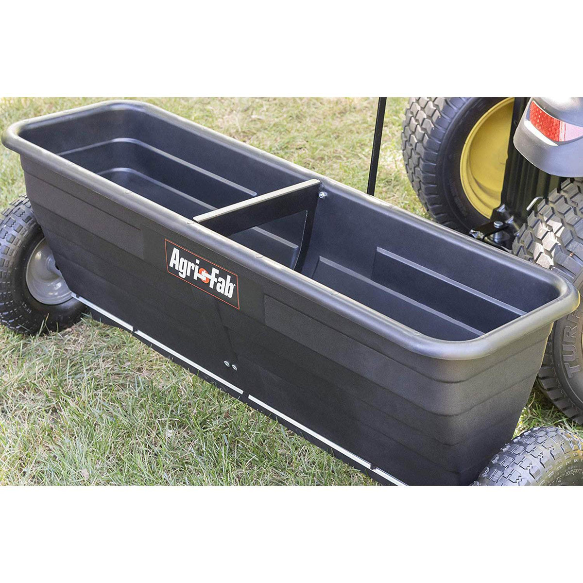 Agri-fab 175 Pound Capacity Tow Drop Spreader Rustproof (Open Box)