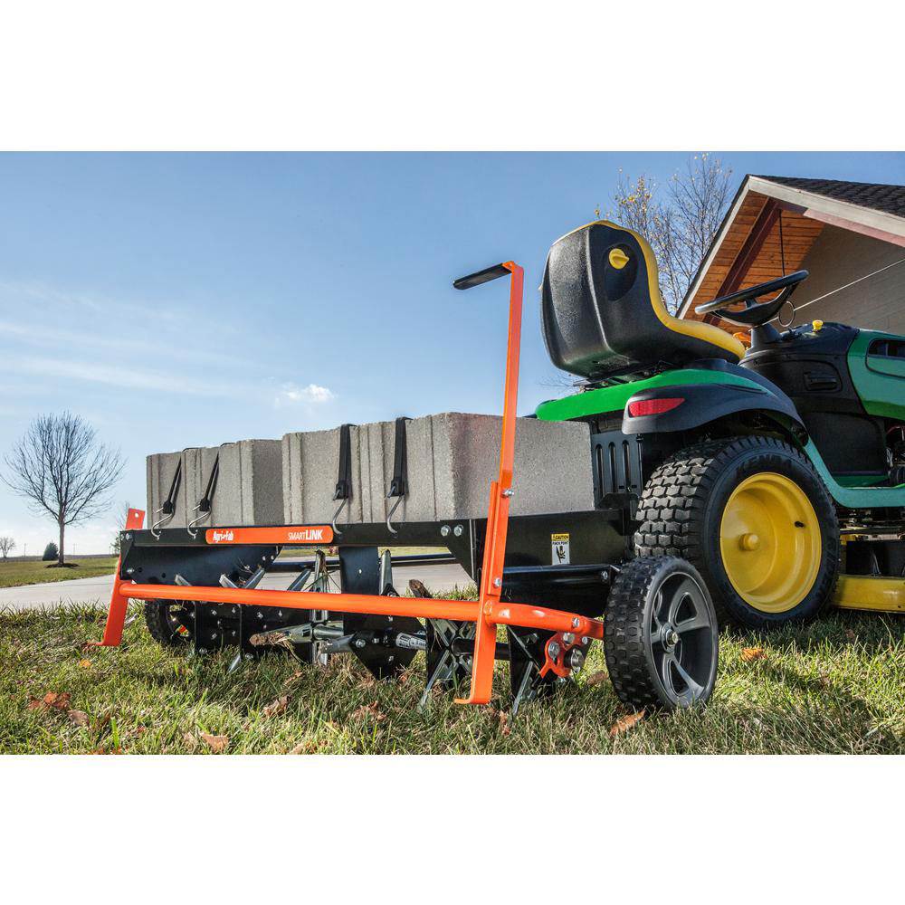 Agri-Fab SmartLINK Plug Aerator Attachment for Aerating Lawns and Grass (Used)