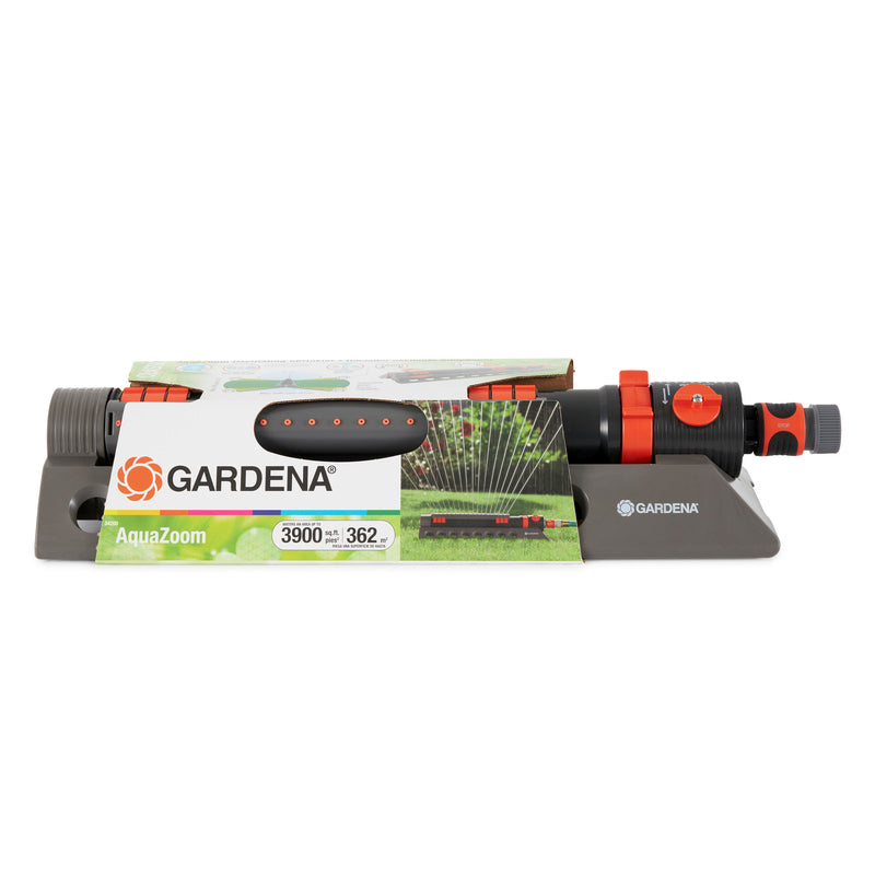Gardena 34200 Comfort AquaZoom Oscillating Sprinkler with Adjustable Controls
