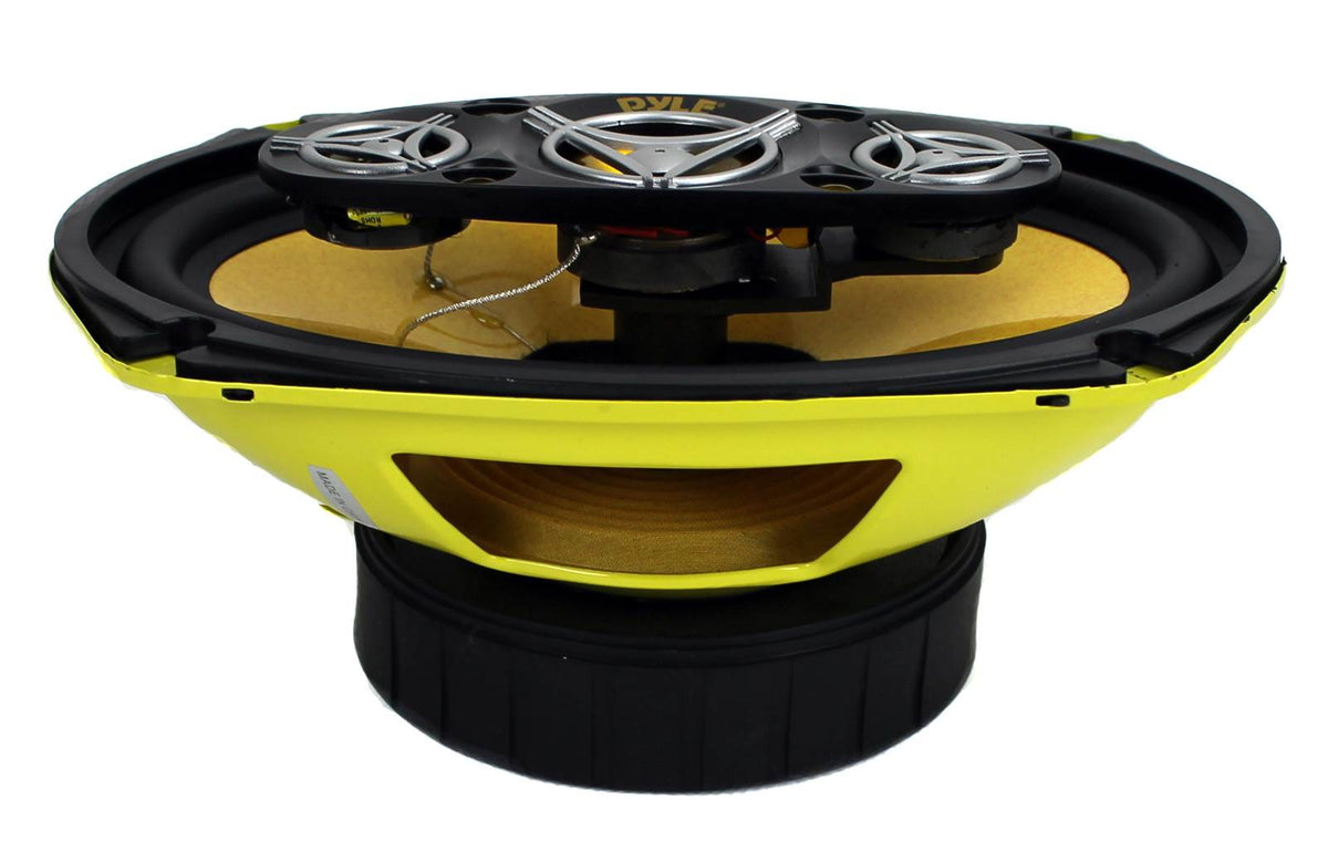PYLE PLG69.8 6x9" 8-WAY 500w Car Audio Stereo Coaxial Speakers PLG698
